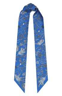 Шелковый шарф-твилли Lemur KIRILL OVCHINNIKOV