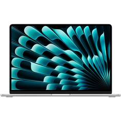 Ноутбук APPLE MacBook Air 15 (2023) (Английская раскладка клавиатуры) Silver MQKR3 (Apple M2 8-core/8192Mb/256Gb/No ODD/M2 10-core/Wi-Fi/Bluetooth/Cam/15.3/2880x1864/Mac OS)