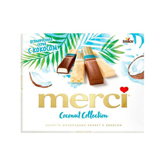 Конфеты Merci Coconut Collection 250 г ..,Merci