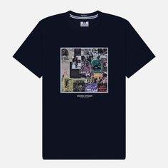 Мужская футболка Weekend Offender Posters, цвет синий, размер S