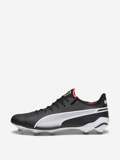 Бутсы мужские PUMA King Ultimate Fg/Ag, Черный