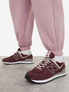 Кроссовки женские New Balance 574, Красный