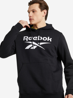 Худи мужская Reebok Big Stacked Logo, Черный