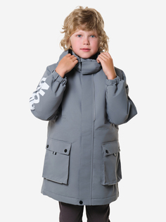 Куртка-парка утепленная для мальчика Nordman Wear, Серый