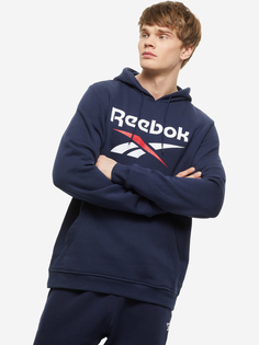 Худи мужская Reebok Big Stacked Logo, Черный