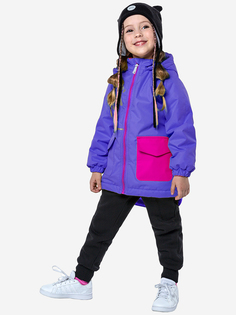 Куртка демисезонная мембранная для девочки NIKASTYLE, Фиолетовый