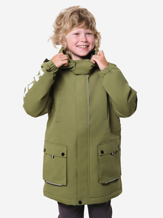 Куртка-парка утепленная для мальчика Nordman Wear, Зеленый