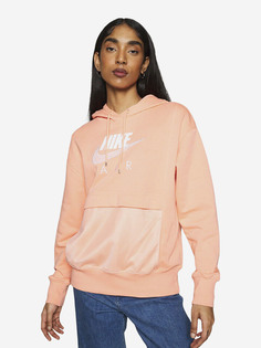 Худи женское Nike W NSW AIR HOODIE NFS, Оранжевый