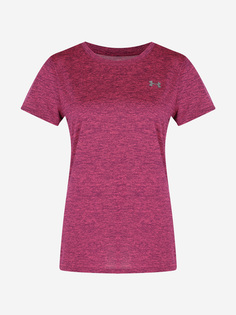 Футболка женская Under Armour Tech Ssv Twist, Фиолетовый