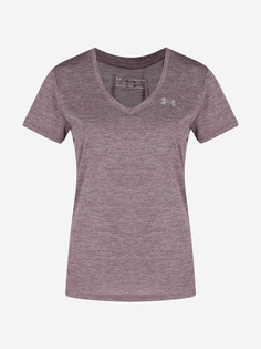 Футболка женская Under Armour Tech Ssv Twist, Фиолетовый