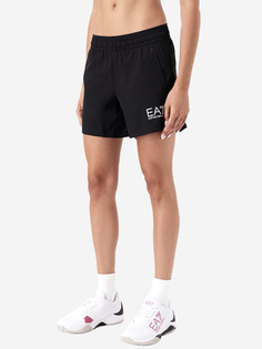 Шорты женские EA7 Shorts, Черный