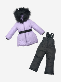 Зимний комплект для девочки Orso Bianco, Фиолетовый