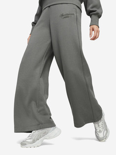 Брюки женские PUMA Classics+ Relaxed, Серый