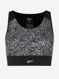 Спортивный топ бра Reebok Running, Черный