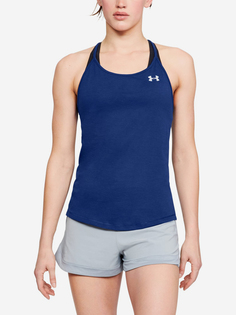 Майка женская Under Armour Threadborne Swyft Strappy Tank, Синий