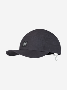 Кепка Buff 5 Panel Explore Cap Slen Graphite, Черный