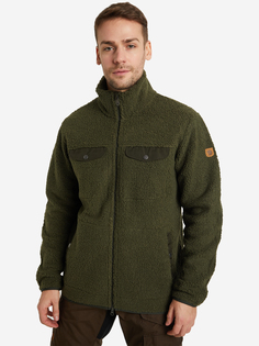 Джемпер флисовый мужской Fjallraven Greenland Pile, Зеленый