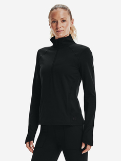 Джемпер женский Under Armour UA Meridian + Mi 1/2 Zip, Черный