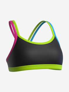 Топ спортивный антихлор Mad Wave CROSSFIT Top для девочек, Черный
