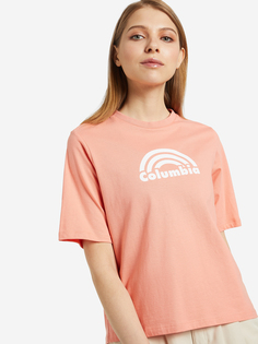 Футболка женская Columbia North Cascades Relaxed Tee, Розовый