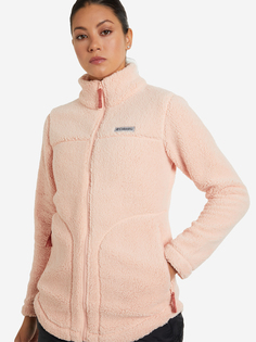 Джемпер флисовый женский Columbia West Bend Full Zip, Розовый