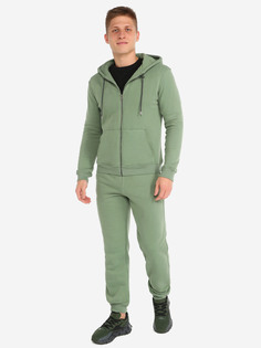 Спортивный костюм (брюки и толстовка) мужской CALZETTI, Зеленый
