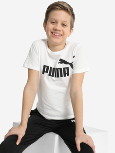Футболка для мальчиков PUMA ESS Logo, Белый