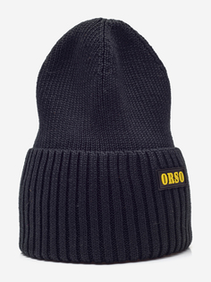 Шапка демисезонная детская ORSO BIANCO, Черный