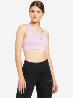 Спортивный топ бра Demix HeadWay Essentials Longline, Розовый