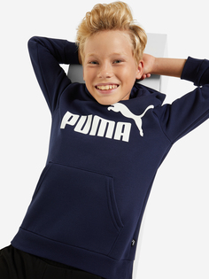 Худи для мальчиков PUMA ESS Big Logo, Синий