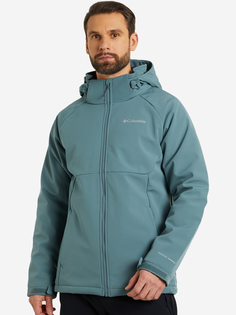 Куртка утепленная мужская Columbia Battle Peak Insulated Softshell, Зеленый