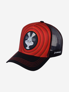 Бейсболка с сеточкой CAPSLAB CL/LOO3/1/BUG1 Looney Tunes Bugs Bunny (красный), Красный Capslab®