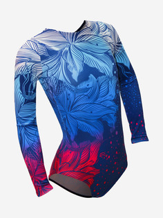 Купальник для спортивной гимнастики с длинным рукавом SKAT, Мультицвет