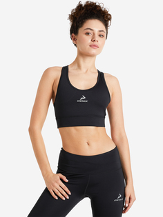 Спортивный топ бра Demix HeadWay Essentials Longline, Черный