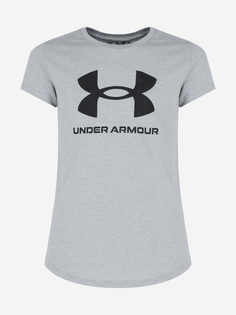 Футболка детская Under Armour Live Sportstyle Graphic Ss, Серый