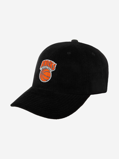 Бейсболка MITCHELL NESS HLUX4800-NYKYYPPPBLCK New York Knicks NBA (черный), Черный Mitchell&Ness