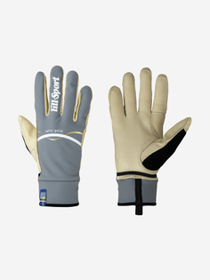 Гоночные перчатки Lillsport, модель Ratio Gold Unlined, Серый