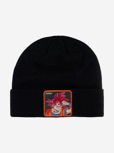 Шапка с отворотом CAPSLAB CL/DBS/1/BON/TGO1 Dragon Ball Goku (черный), Черный Capslab®