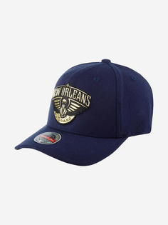 Бейсболка MITCHELL NESS 6HSSJS19235-NOPNAVY New Orleans Pelicans NBA (синий), Синий Mitchell&Ness