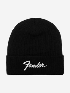 Шапка с отворотом AMERICAN NEEDLE 21019A-FEND Fender Cuffed Knit (черный), Черный