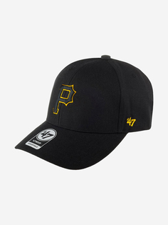 Бейсболка 47 BRAND B-MVP20WBV-BKC Pittsburgh Pirates MLB (черный), Черный