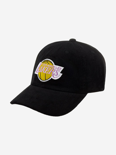 Бейсболка MITCHELL NESS HLUX4800-LALYYPPPBLCK Los Angeles Lakers NBA (черный), Черный Mitchell&Ness