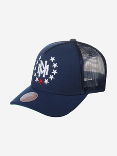 Бейсболка MITCHELL NESS HHSS4223-MNNYYPPPNAVY (синий), Синий Mitchell&Ness