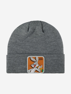 Шапка с отворотом CAPSLAB CL/LOO5/1/BON/BUN2 Looney Tunes Bugs Bunny (серый), Серый Capslab®