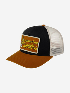 Бейсболка с сеточкой AMERICAN NEEDLE 22005A-CHEER Cheerios Twill Valin (коричневый), Коричневый