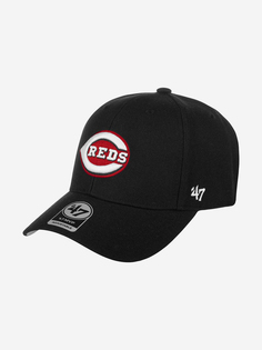 Бейсболка 47 BRAND B-MVP07WBV Cincinnati Reds MLB (черный), Черный