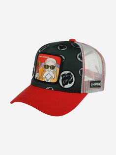 Бейсболка с сеточкой CAPSLAB CL/DB2/1/KAM2 Dragon Ball Kame (серый), Серый Capslab®