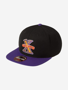 Бейсболка с прямым козырьком AMERICAN NEEDLE 400A1V-CXG Cuban X-Giants 400 Series MILB (черный), Черный