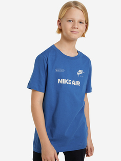 Футболка для мальчиков Nike tee nike air hook, Голубой