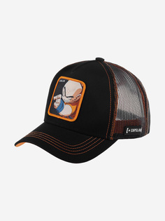 Бейсболка с сеточкой CAPSLAB CL/DBZ3/1/KRI4 Dragon Ball Krillin (черный), Черный Capslab®